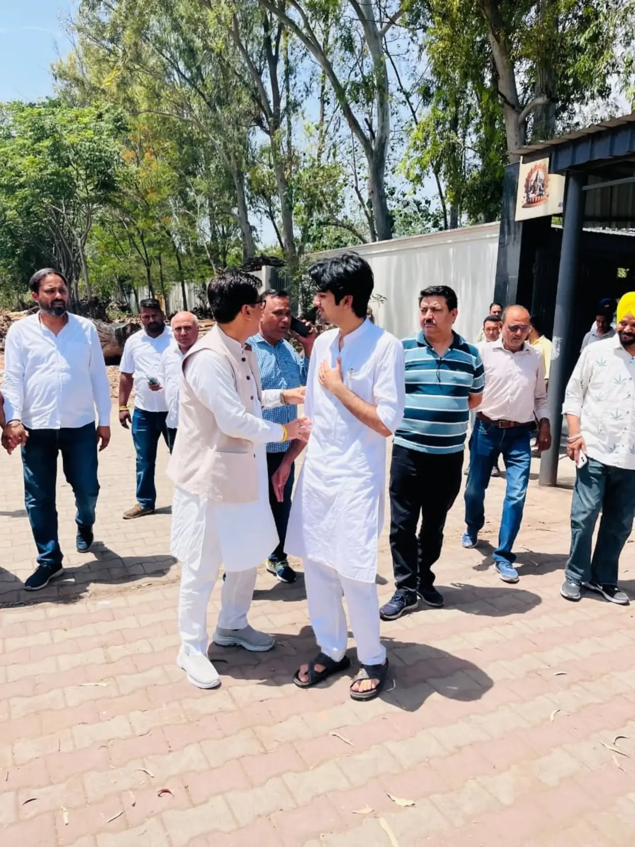 Parth Gupta Joins Chandigarh Mayor Saurabh Joshi in Ward 6 Development Push — photo 2