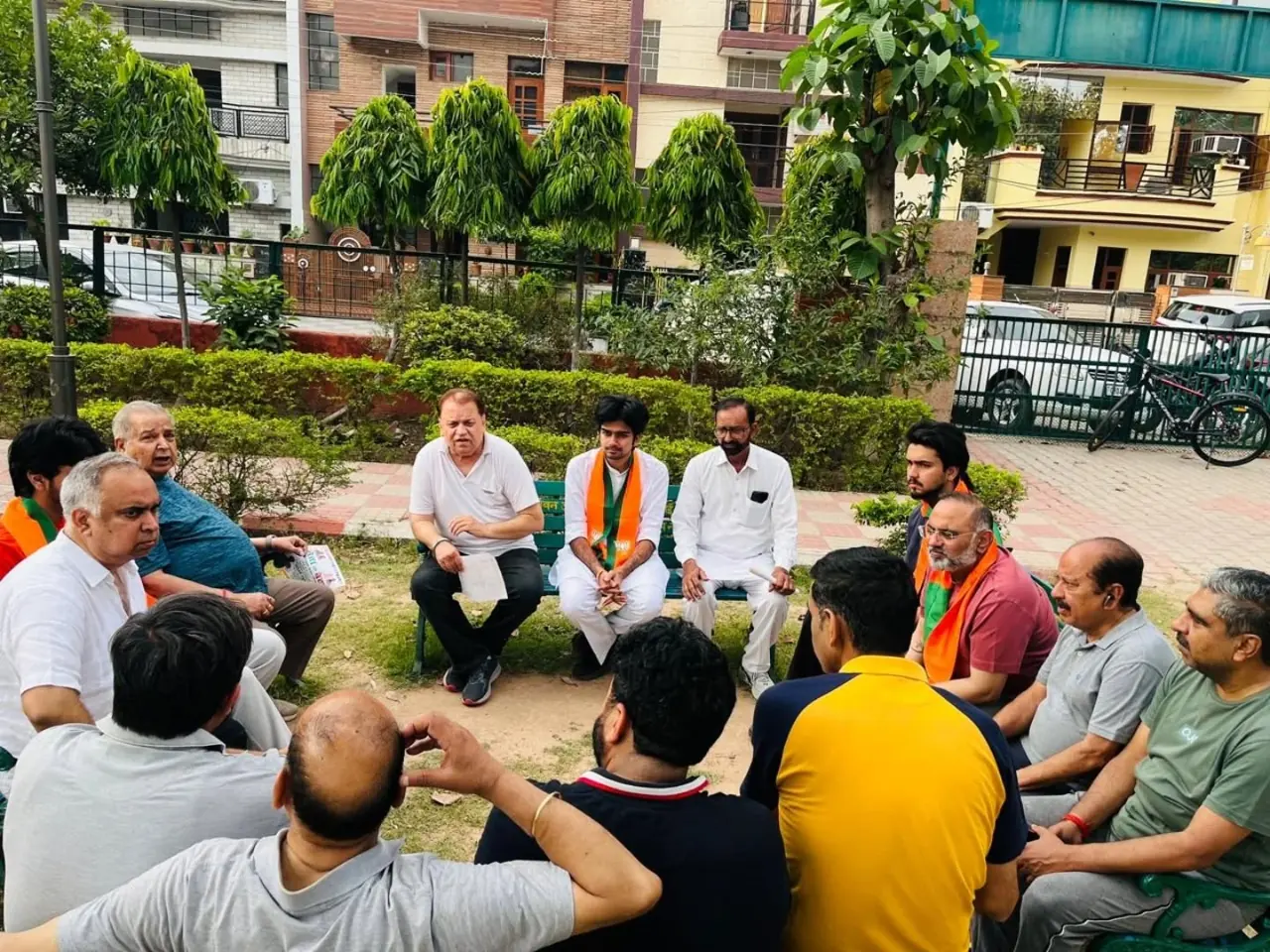 Parth Gupta Goes Door-to-Door Across Ward 6, Panchkula, Listening to Every Family