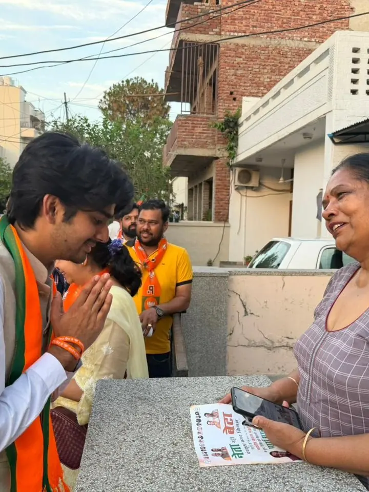 Parth Gupta Meets Ward 6 Residents in Panchkula, Pledges Solutions on Every Issue — photo 3