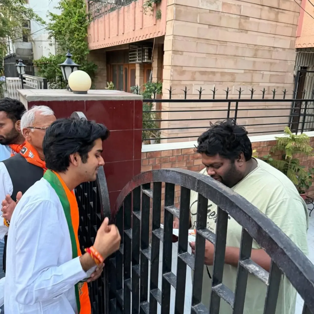 Parth Gupta Takes His Campaign Door to Door in Ward 6, Panchkula — photo 2