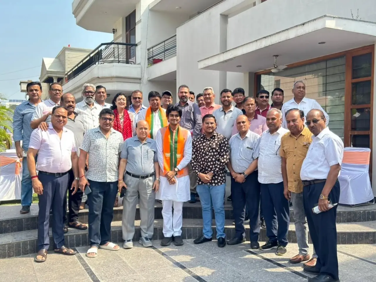 Parth Gupta Connects With Ward 6 Families Under Jan Aashirwad Abhiyan in Panchkula — photo 4