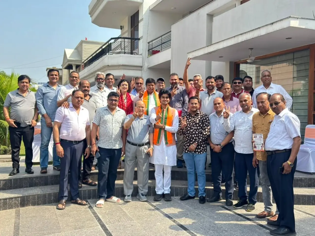Parth Gupta Connects With Ward 6 Families Under Jan Aashirwad Abhiyan in Panchkula — photo 5