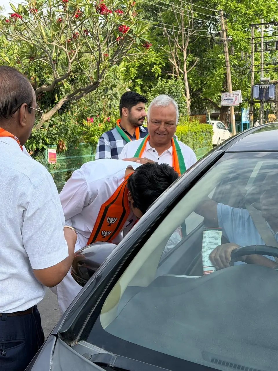 Parth Gupta Takes Ward 6 Jan Sampark Door-to-Door in Panchkula — photo 4
