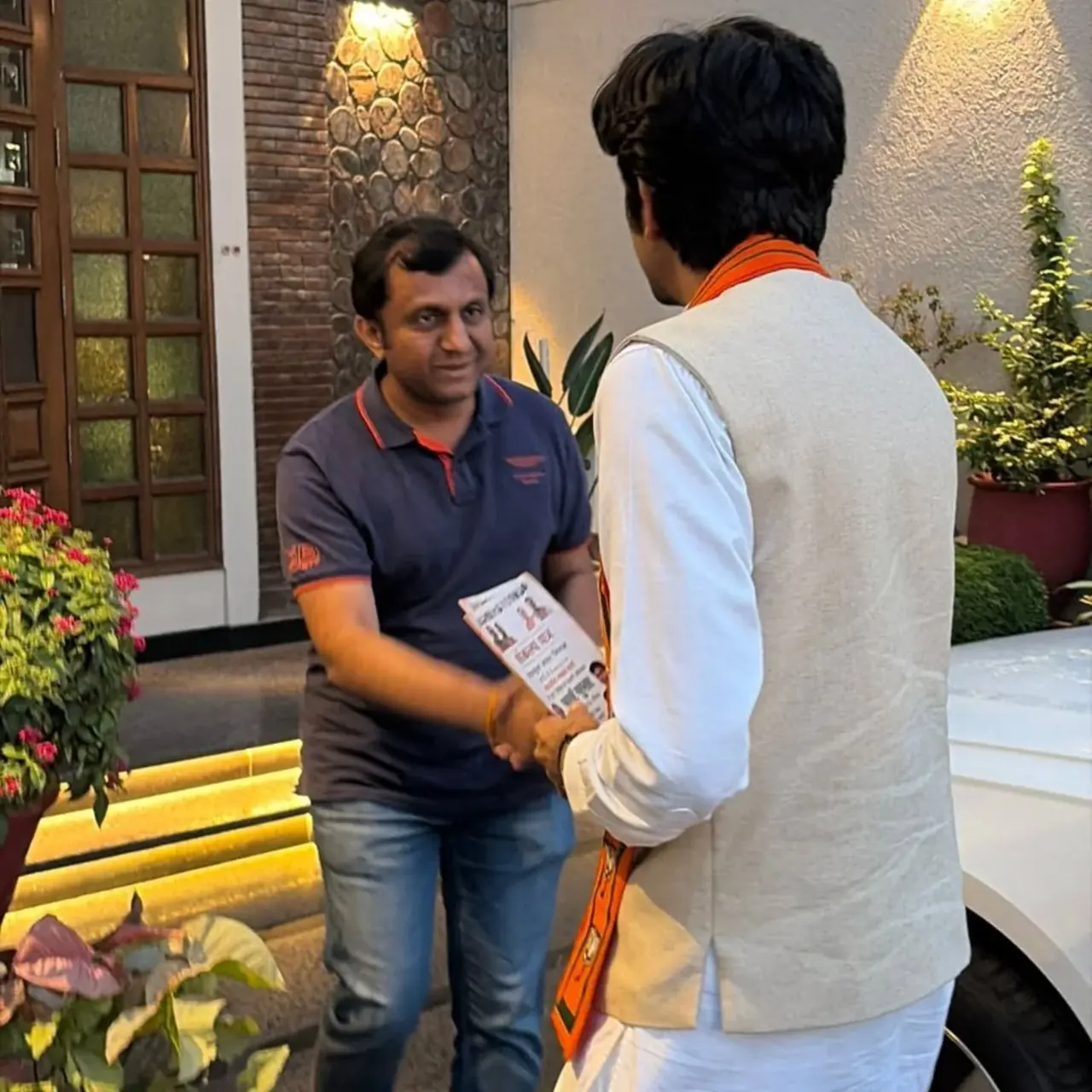 Parth Gupta Leads Jan Sampark Outreach Across Ward 6, Panchkula — photo 3