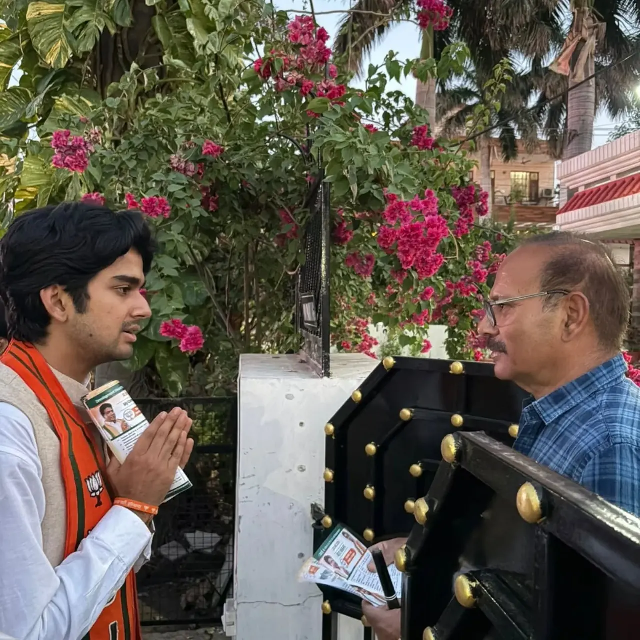 Parth Gupta Leads Jan Sampark Outreach Across Ward 6, Panchkula — photo 4