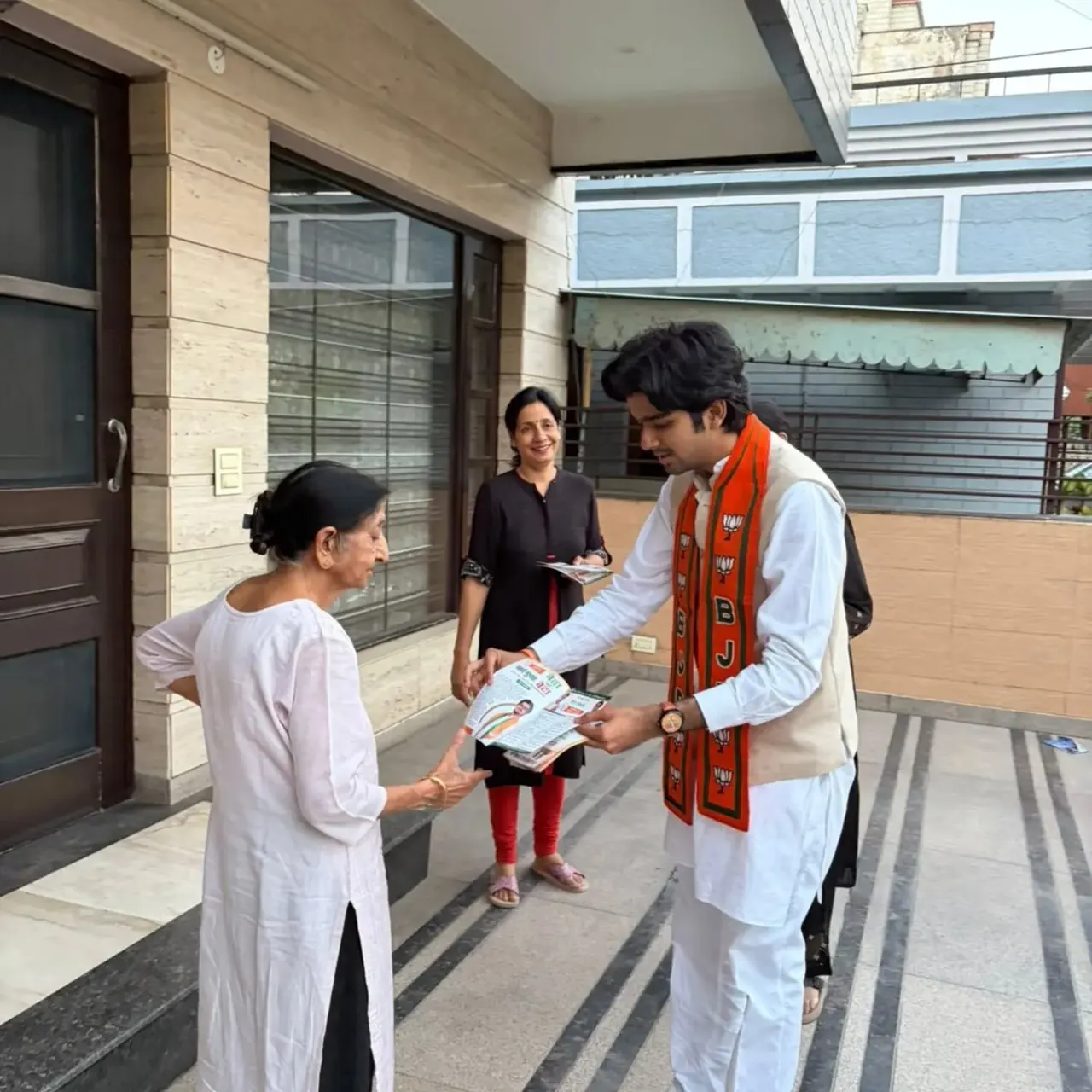 Parth Gupta Leads Jan Sampark Outreach Across Ward 6, Panchkula — photo 6