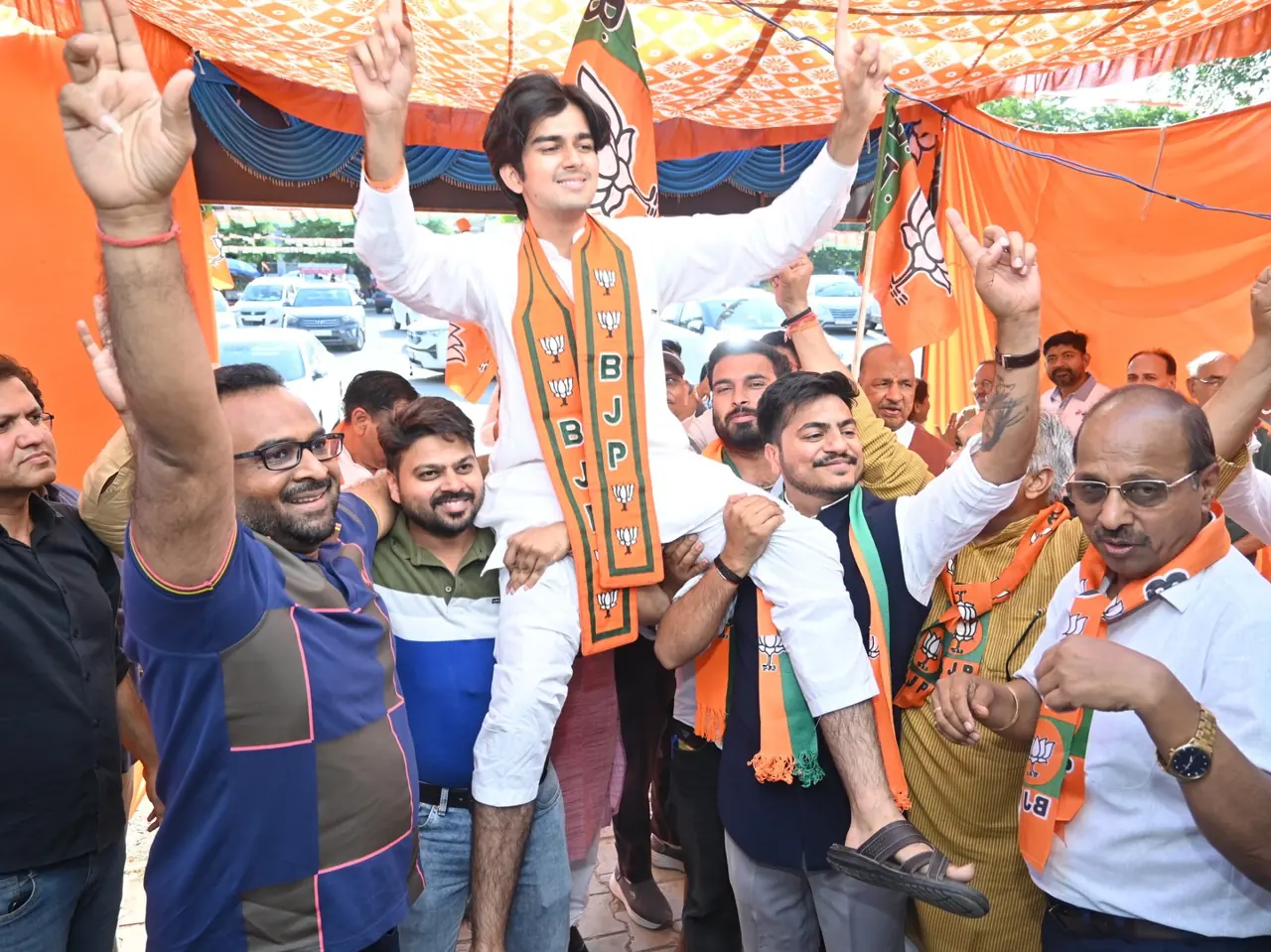 Ward 6 Panchkula Celebrates BJP's Historic Election Wins — photo 3