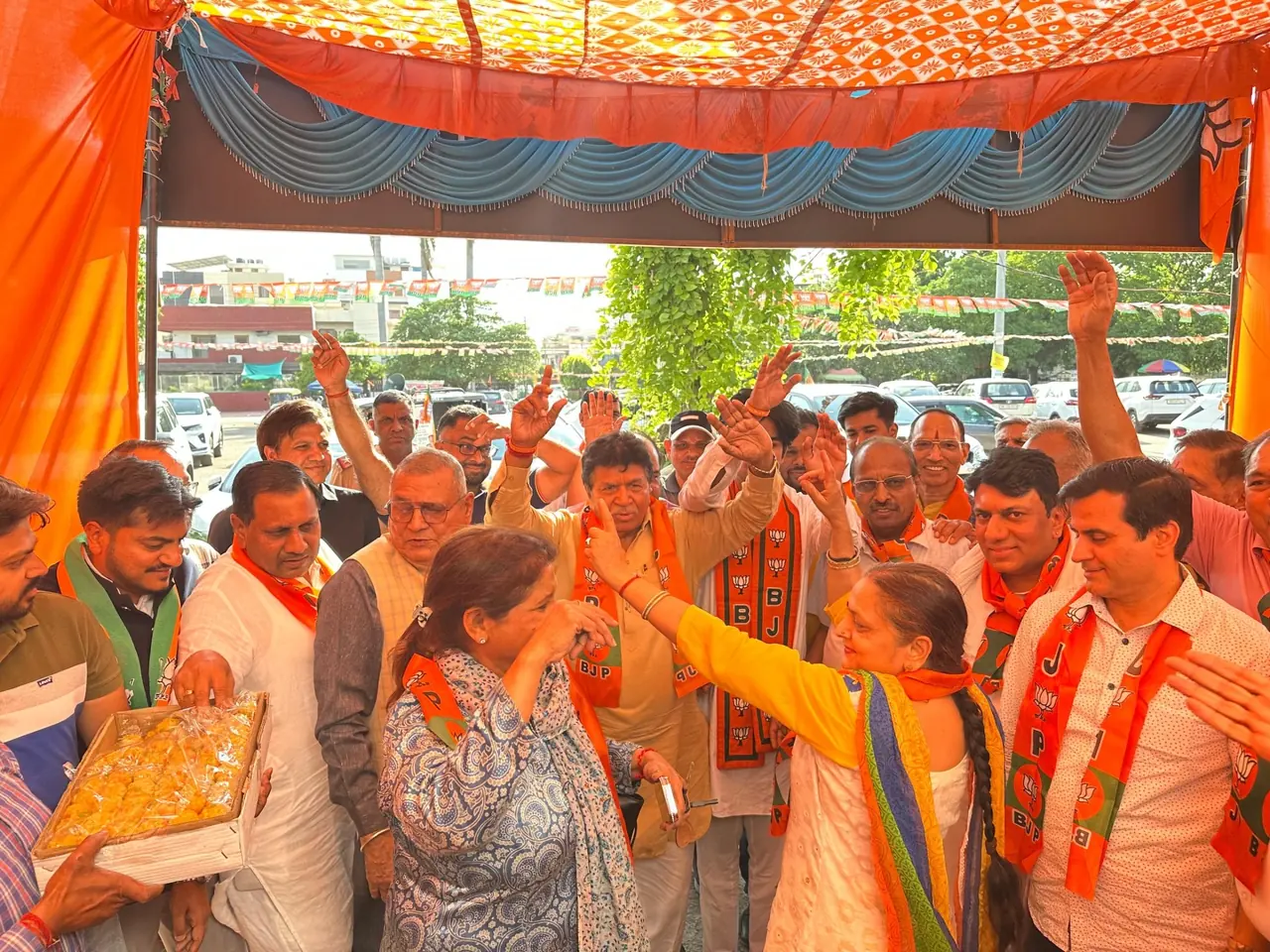 Ward 6 Panchkula Celebrates BJP's Historic Election Wins — photo 4