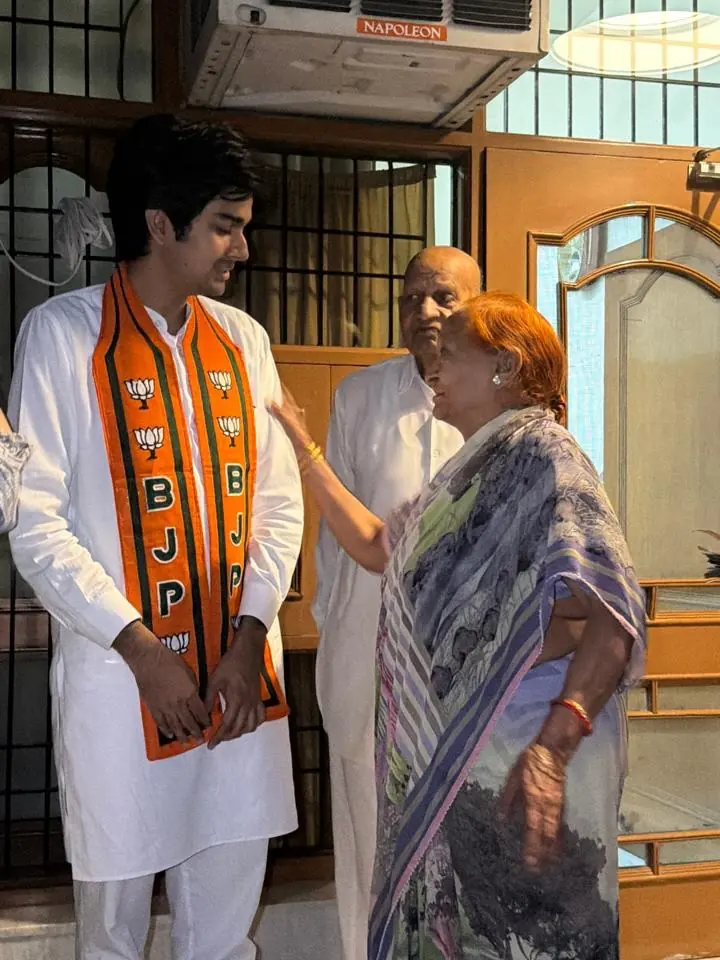 Parth Gupta Takes Jan Sampark Door-to-Door in Ward 6, Panchkula
