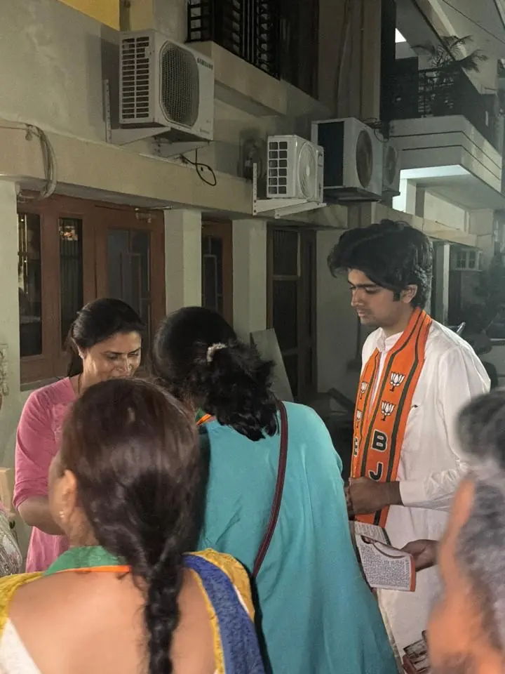 Parth Gupta Takes Jan Sampark Door-to-Door in Ward 6, Panchkula — photo 4