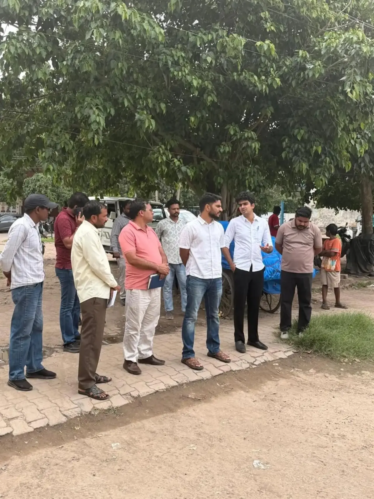 Councillor Parth Gupta Inspects Ward 6 Solid Waste Vehicles for a Cleaner Panchkula