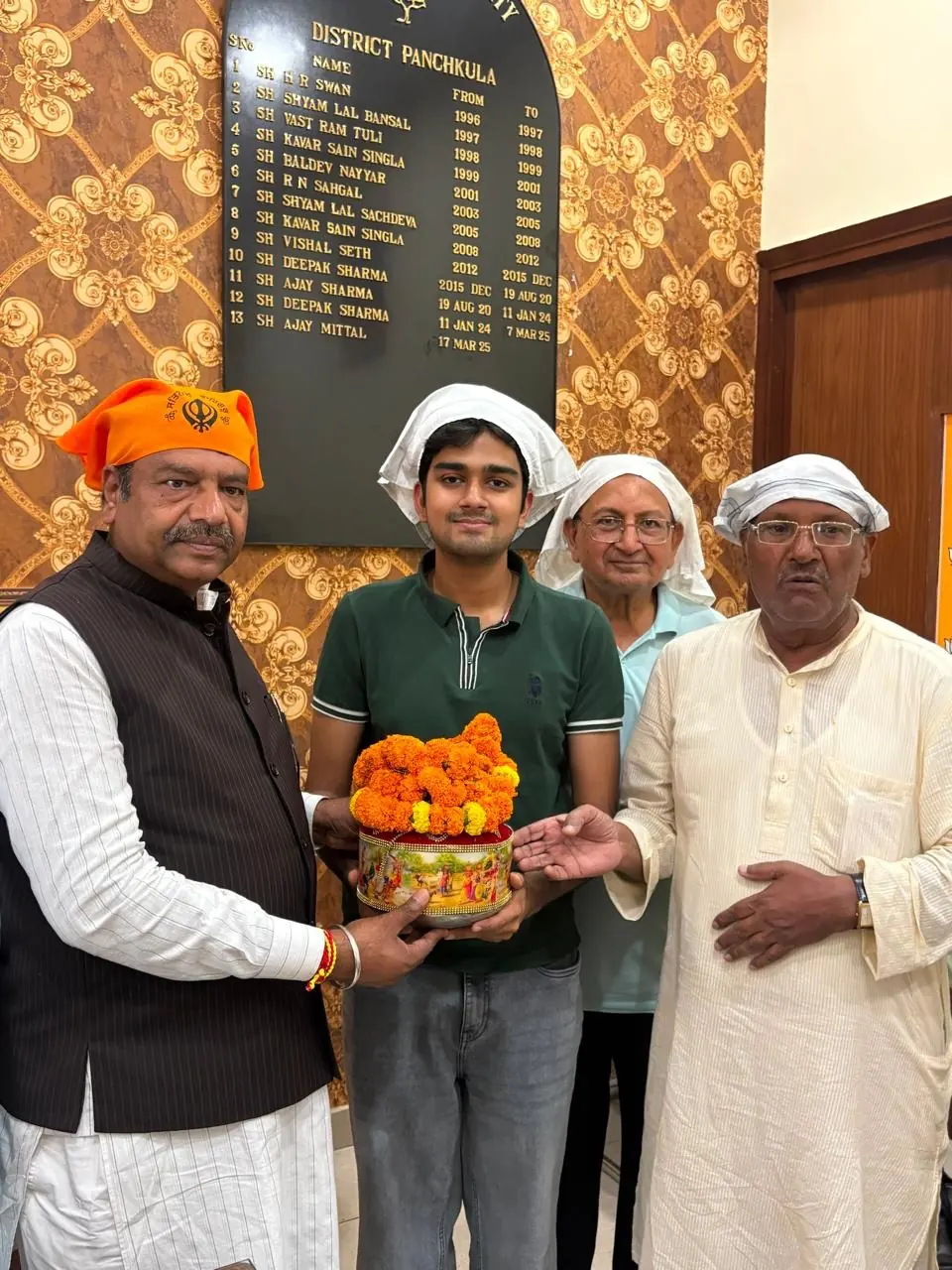 Councillor Parth Gupta Marks Guru Ravidas Ji's 650th Prakash Parv with Tribute to Varanasi