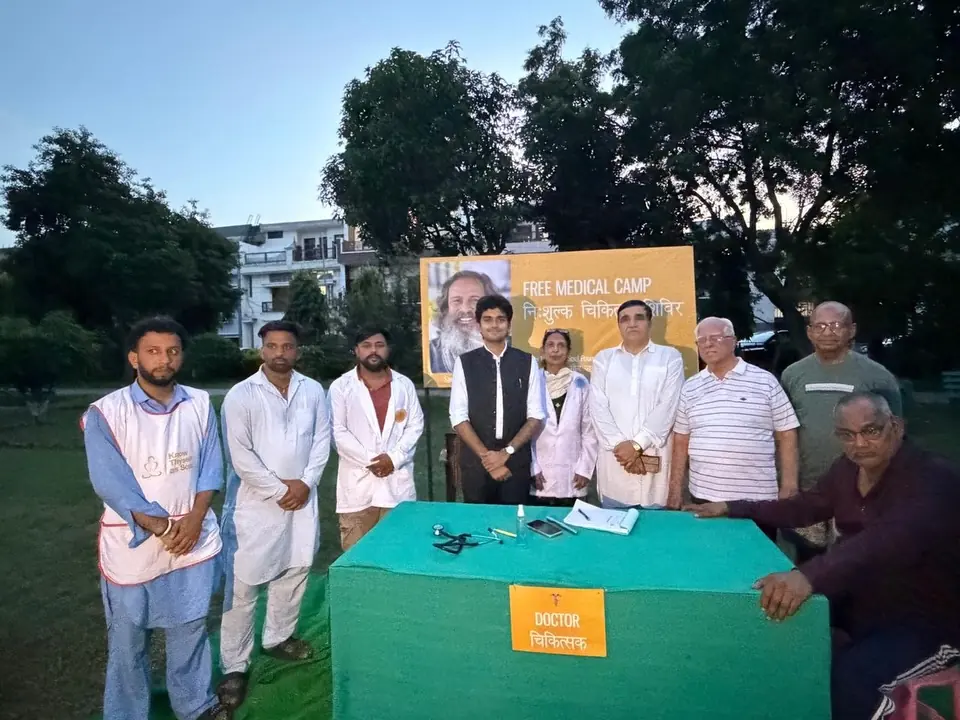 Councillor Parth Gupta Backs Sector 16 Medical Camp in Panchkula